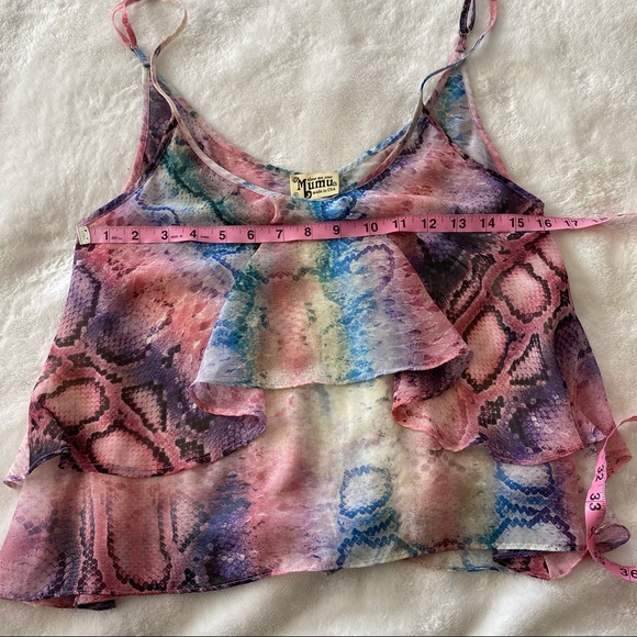 Show Me Your Mumu Jodi Rae Tank Rainbow Python - Picture 4 of 6